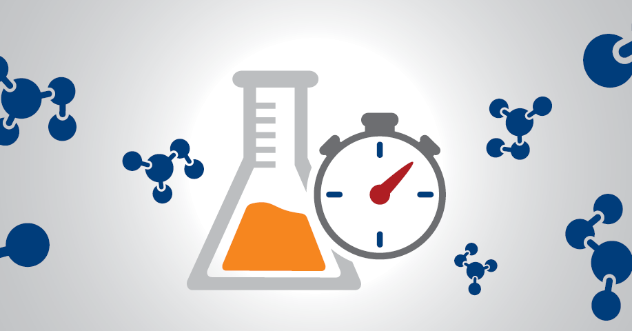 How does reaction time impact synthetic product purity and yield?